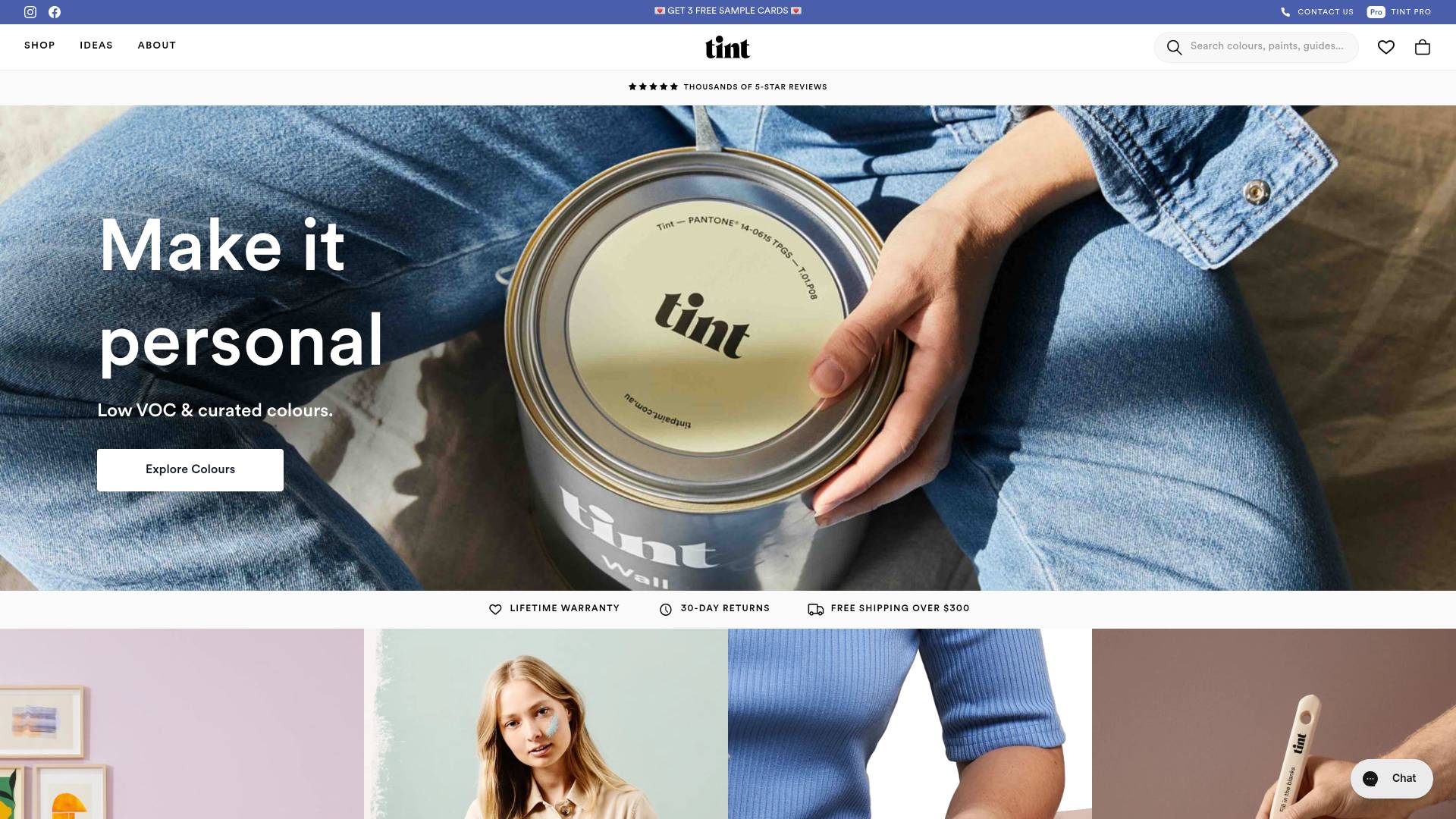 Screenshot of Tint Paint