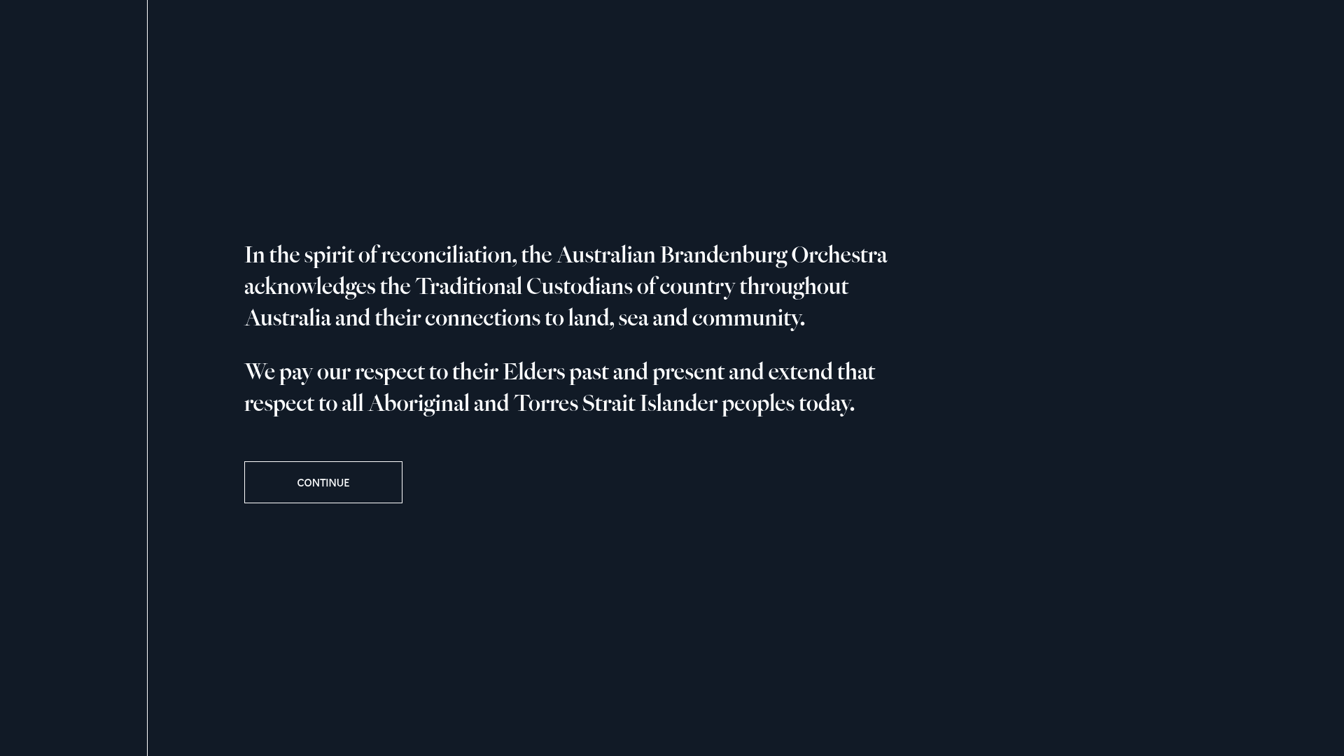 Screenshot of Australian Brandenburg Orchestra